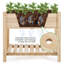 Lit de jardin surélevé à 2 niveaux avec trous de drainage Colyt-1199321157-1199321156
