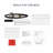 47" W 10-Light Dimmable Linear Crystal Chandelier