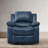 Charlotte Navy Blue Leather Gel Recliner