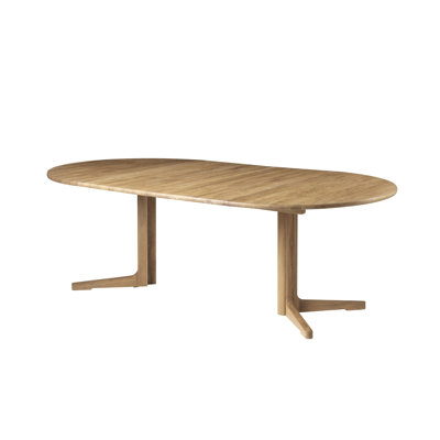 Ry Oval Solid Oak Dining Table