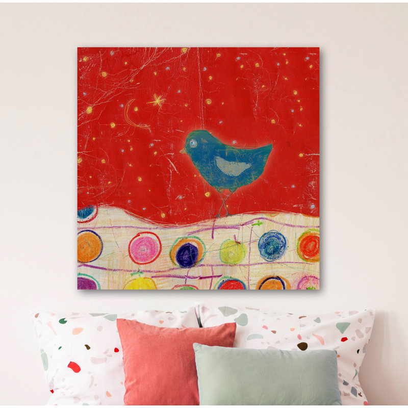 «Pelkey Feathers», reproduction sur toile tendue, H 24 po x l 24 po x P 1,5 po