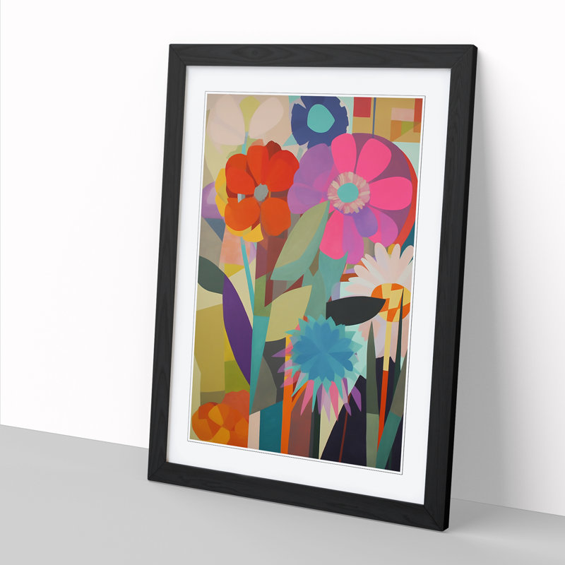 FRM-V0523-968X Flowers Orphism Vol.10 - Print, Oak