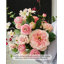 Bouquet de pivoines artificielles en plastique souple de style rétro, ornement de décoration intérieure durable