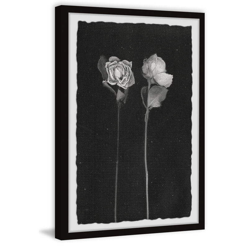 Garden Beauties - Single Picture Frame Painting, 61cm H x 41cm W x 3.81cm D
