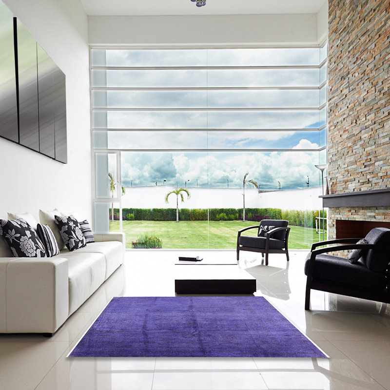 Tapis mauve, Carré 4 pi