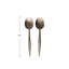 Forged Salad Server Set, Electroplated Finish