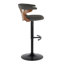 Tabouret de bar rotatif à hauteur ajustable Gardenia-93726382-93726381