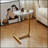 2-pieces White C-shaped Side Table, C Shaped End Table, Side Table for Couch and Bed
