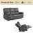 Chinenye 78'' Power Reclining Sofa with Drop-Down Table & USB Charging-1833576782