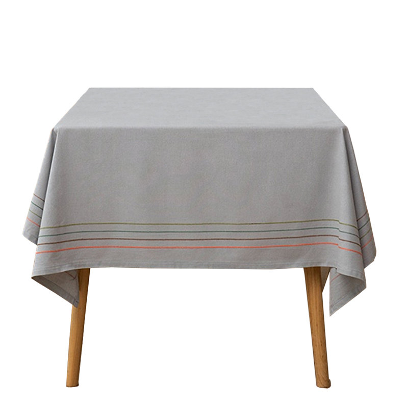 Nappe rectangulaire grise colorée 55 po x 70 po, 55 po x 55 po