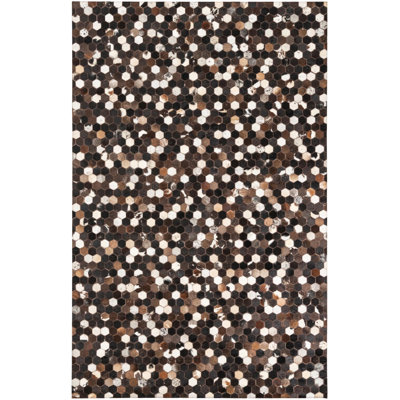 Jed Dark Brown Rug
