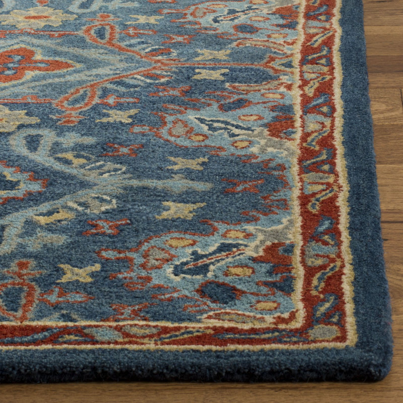 Wahcheechee Hand Tufted Wool Oriental Rug, Square 6'