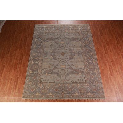 Handmade Wool Oushak Indian Area Rug 9x12