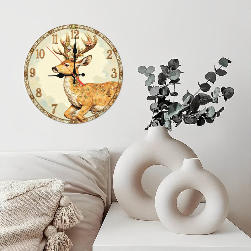 Horloge florale