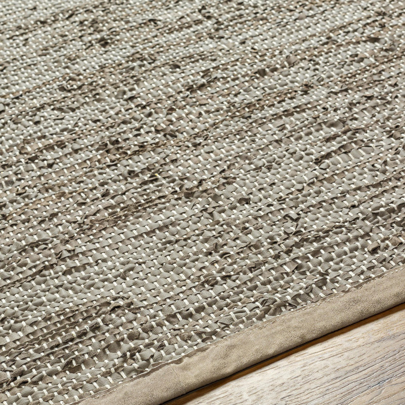 Leather Indoor Rug, Rectangle 9' x 12'