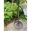 Base de parasol autoportante en aluminium