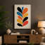 Geometric Symmetry Mid-Century - Wrapped Canvas-1248662404-1248662400