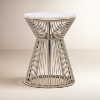 Stone End Table