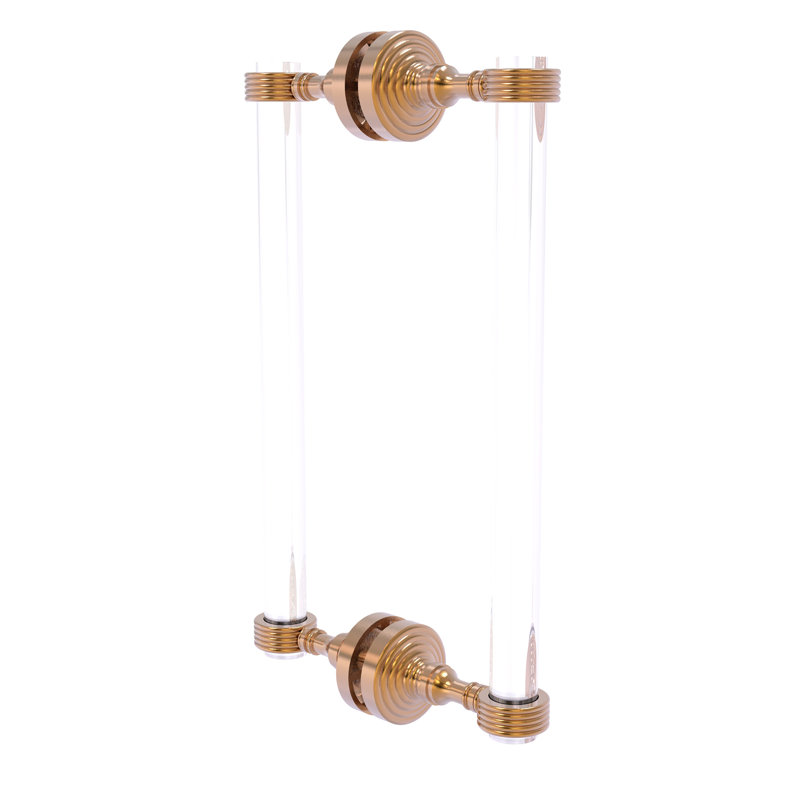 Ensemble de poignées centrales 12 po Pacific Grove, Bronze brossé, 12"