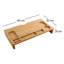 Bamboo Monitor Stand