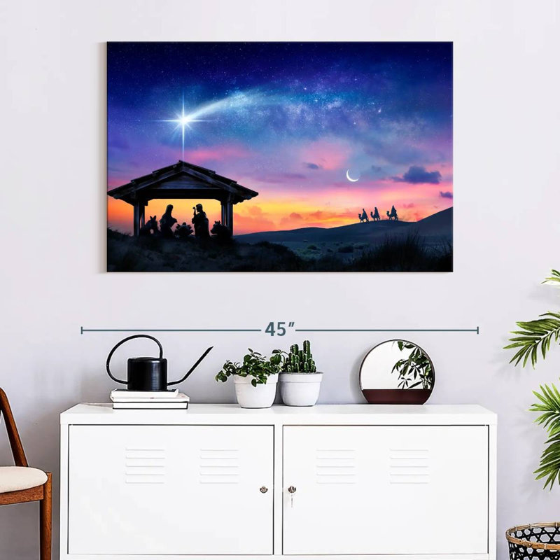 Adella Christmas Star, 26" H x 39" W