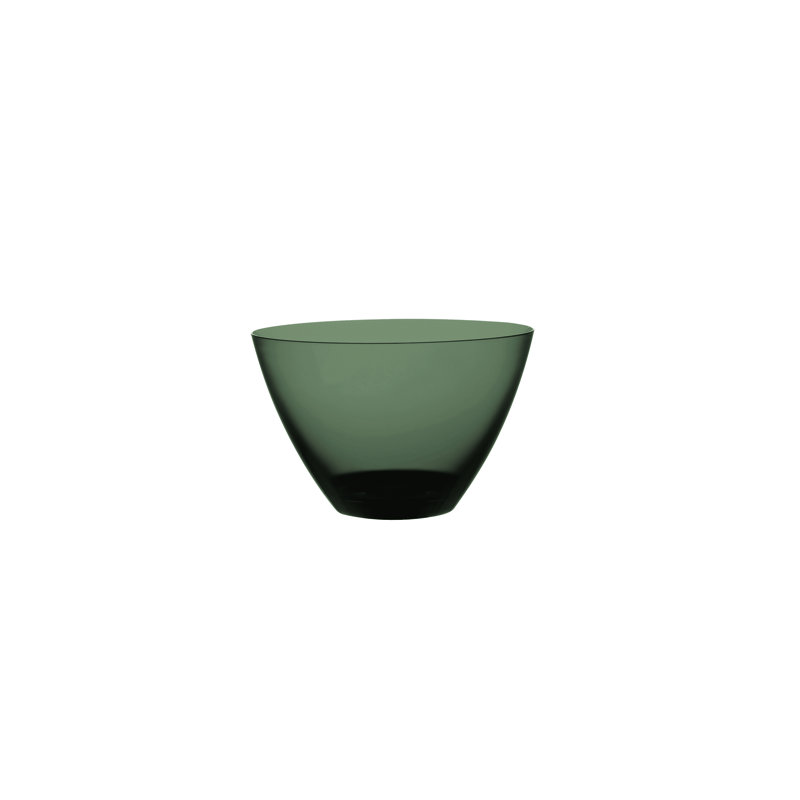 Bol rond en polycarbonate 4,75 po - 12 pièces, Onyx