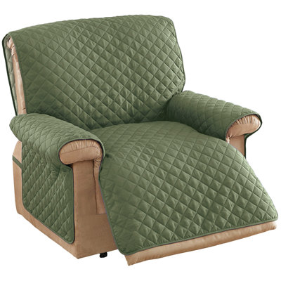 Polyester T-Cushion Recliner Slipcover