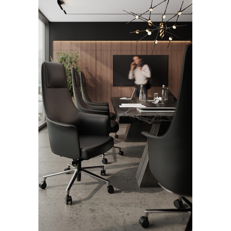 Bolo Swivel Executive Chair, Black