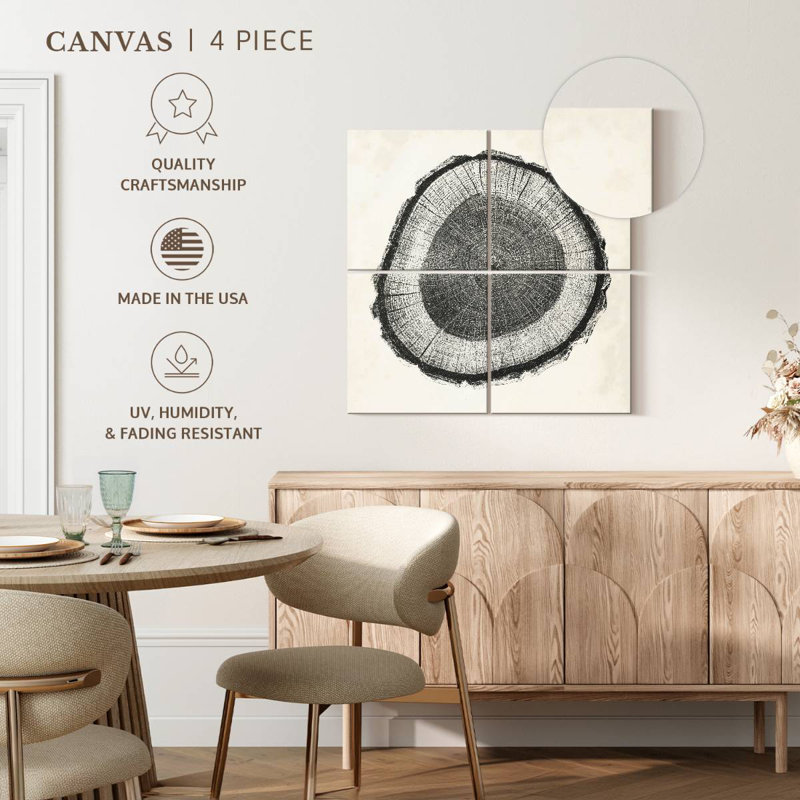 Avery Tree Ring II, 74" H x 74" W