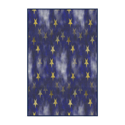 Bleu Tapis décoratif phillippi