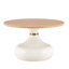 Ensemble de tables basses gigognes de forme ronde-130837478