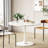 Indars Round Metal Base Dining Table-1649017038-1649017036