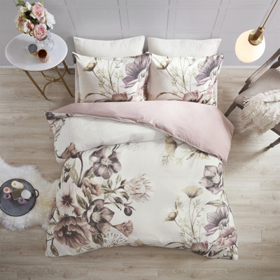 Ensemble de housse de couette en coton 3 pièces