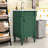 Bathroom Vanity with Sink and Adjustable Shelf-923828790
