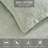 Hibiscus 100% Cotton Dual-Tone Matelassé Floral Bedspread Set -105901488-105901481