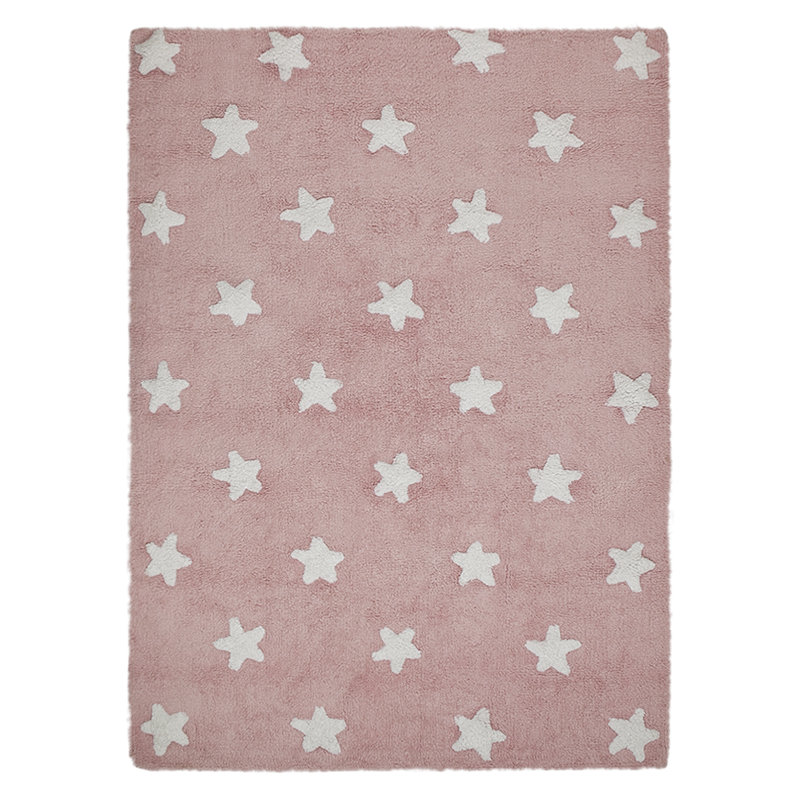 Star Cotton 120cm X 160cm Area Rug, Rectangle 120 x 160cm