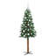 Slim Christmas Tree PVC and Solid Pine wood-306120858-306120854