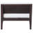 Paille 96'' Wide Mahogany Patio Sectional with Cushions