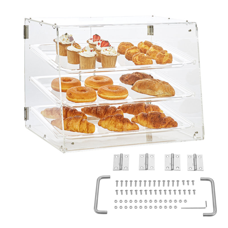 16.3'' H x 20.7'' W Plastic Display Case