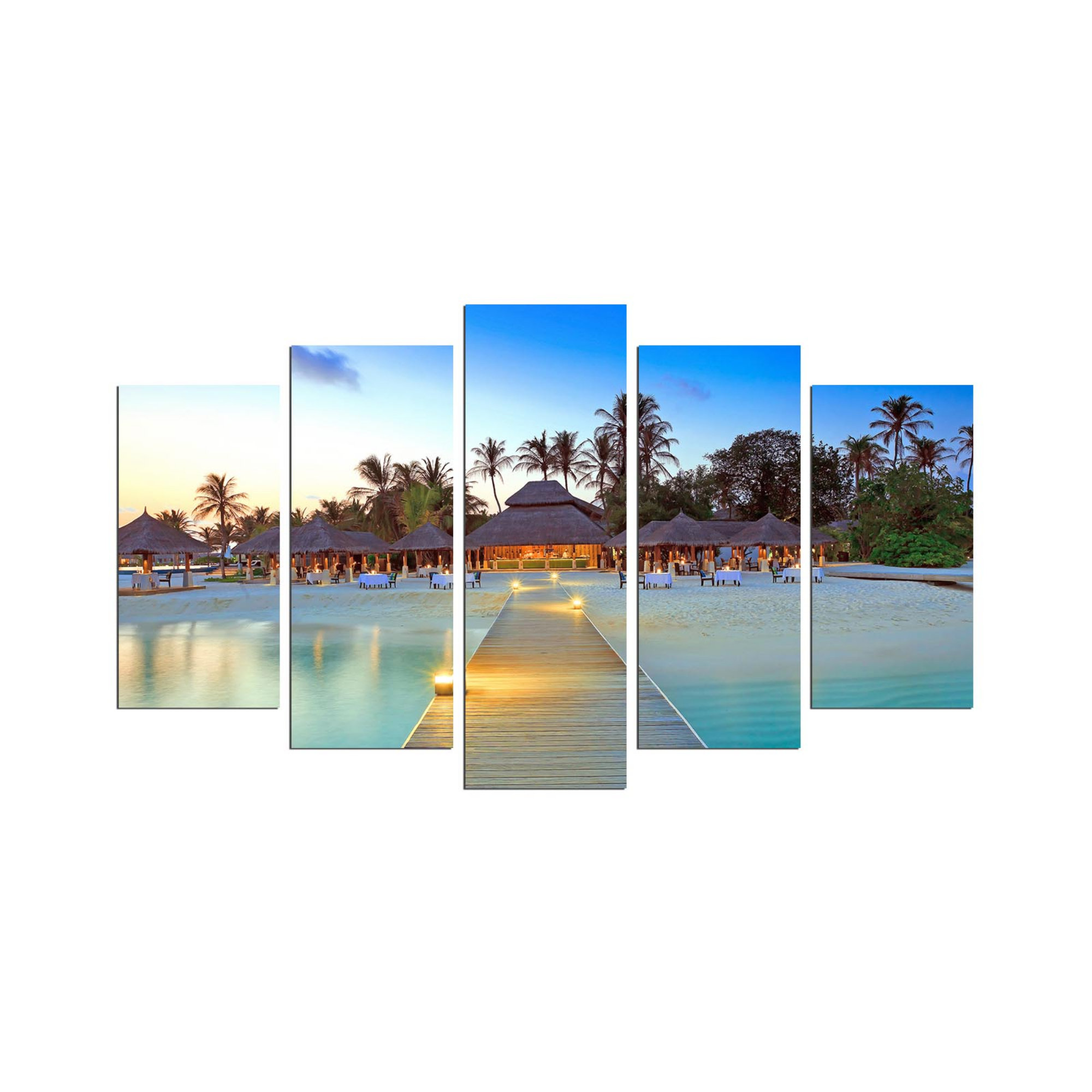 East Urban Home 5 Piece Unframed Photograph on MDF | Wayfair