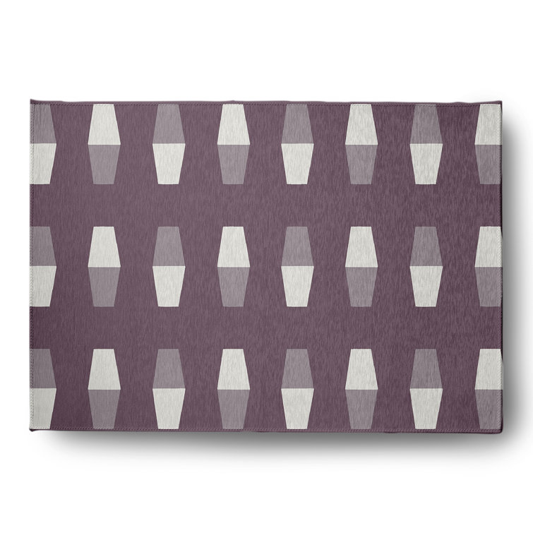 Baelynn Chenille Geometric Indoor Rug
