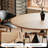 Retro round dining table sets-105329064