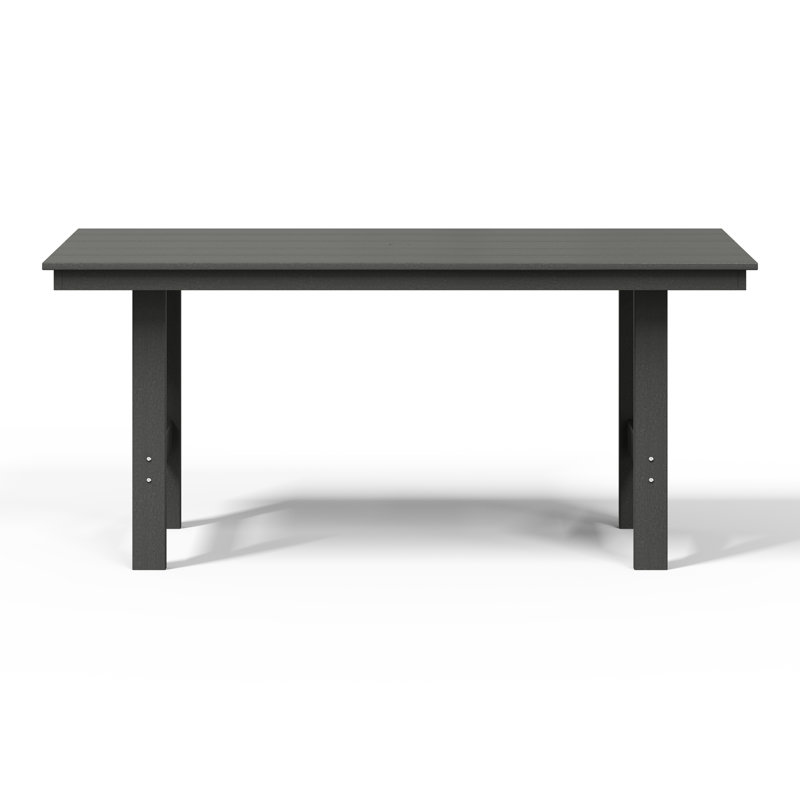Table de salle à manger 34x66, Gris foncé