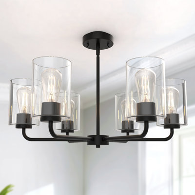 Lustre encastré 6 lumières Agnella