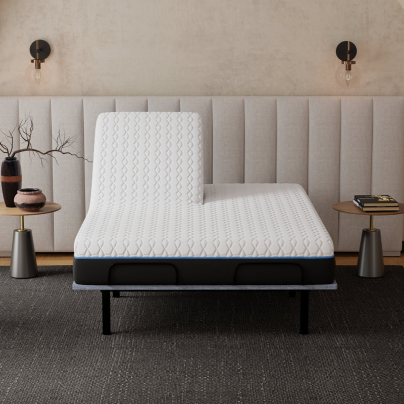 Matelas en mousse viscoélastique 12 pouces, Grand lit