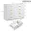 Commode d'appoint 8 tiroirs Olite-89197073