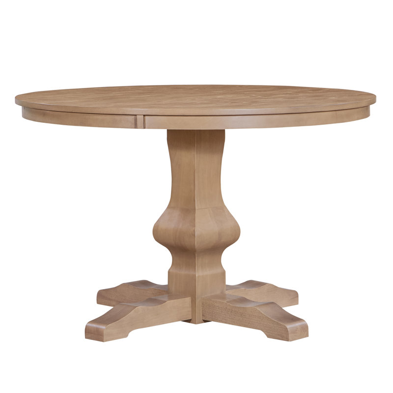 Table de salle à manger ronde, Clair naturel
