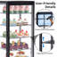 GarveeHome 3.5 Cu.Ft Commercial Glass Door Refrigerator - Merchandiser with LED Light & Digital Temp Control - 4 Adjustable Shelves Beverage Cooler for Cafe, Restaurant, Bar, Store-125130656