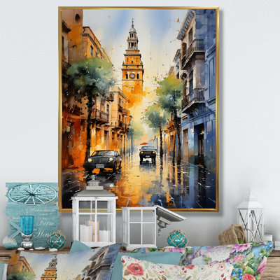 Reproduction d'art sur toile, Giralda II, Espagne