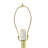13x13x26" Marble Table Lamp